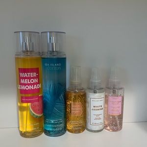body mists (bath and body works)